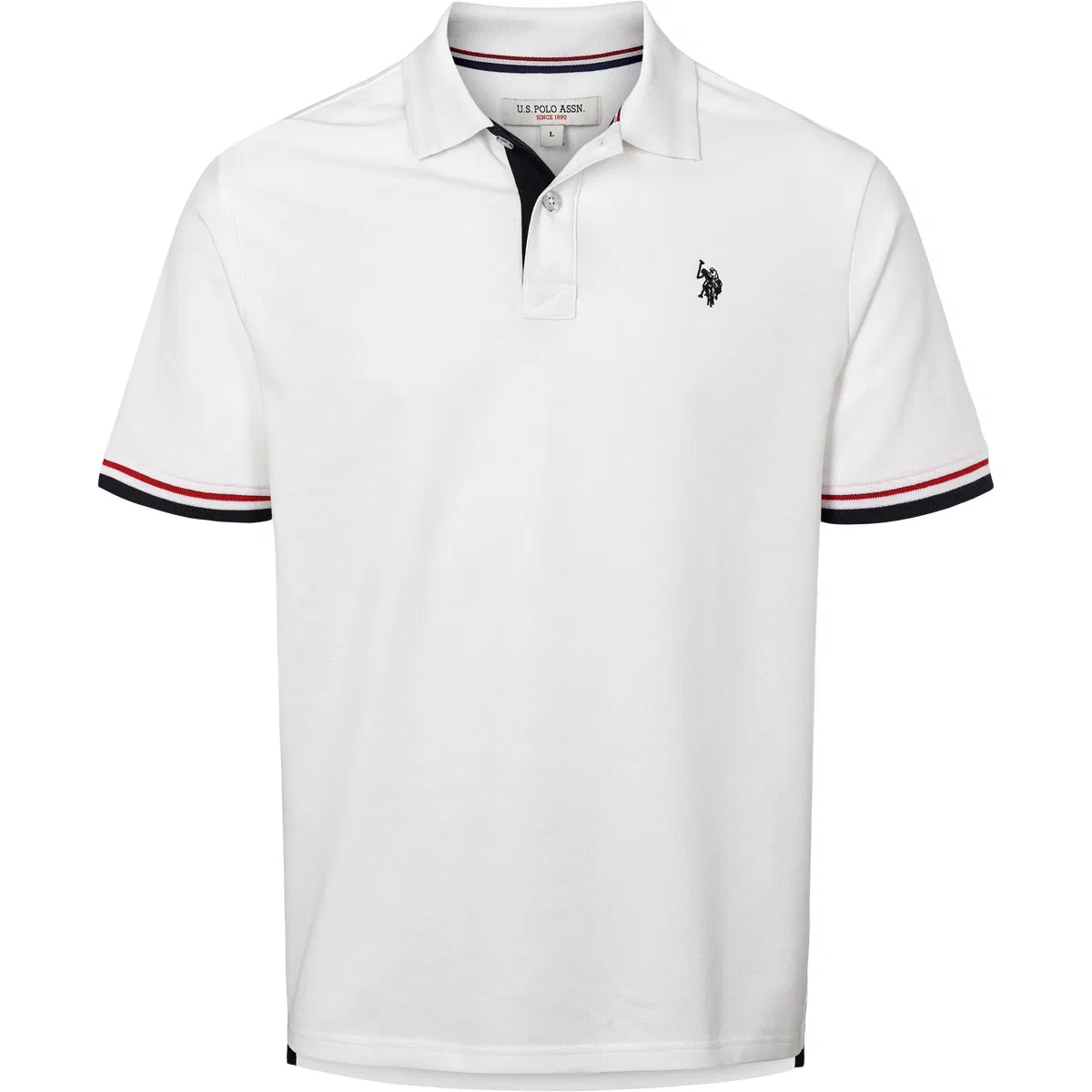 U.S. Polo Assn. Saxo Polo T-shirt Herre White