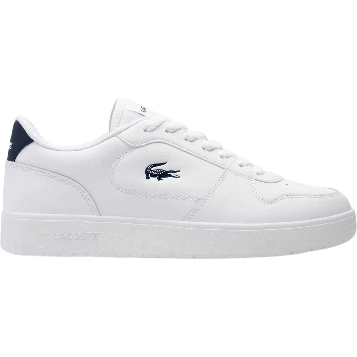 Lacoste Court Ace Lærsko Sneakers Herre White
