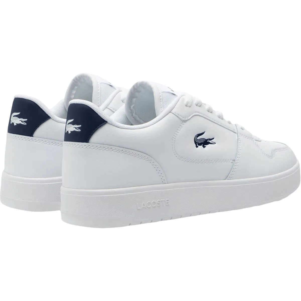 Lacoste Court Ace Lærsko Sneakers Herre White