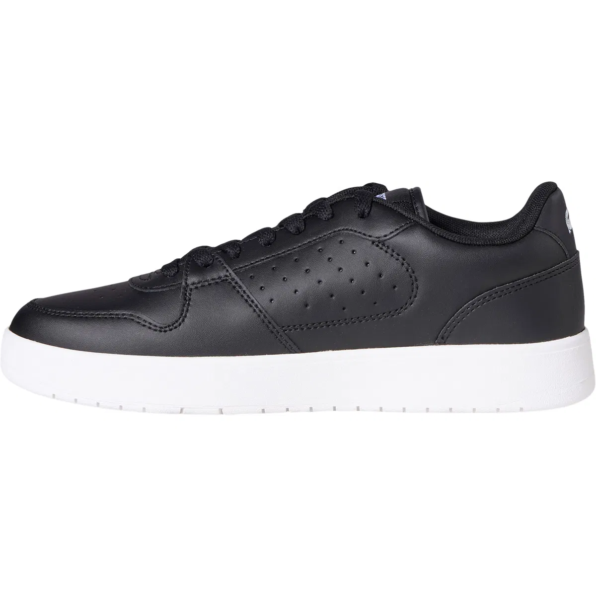 Lacoste Court Ace Leather Sneakers Herre Black