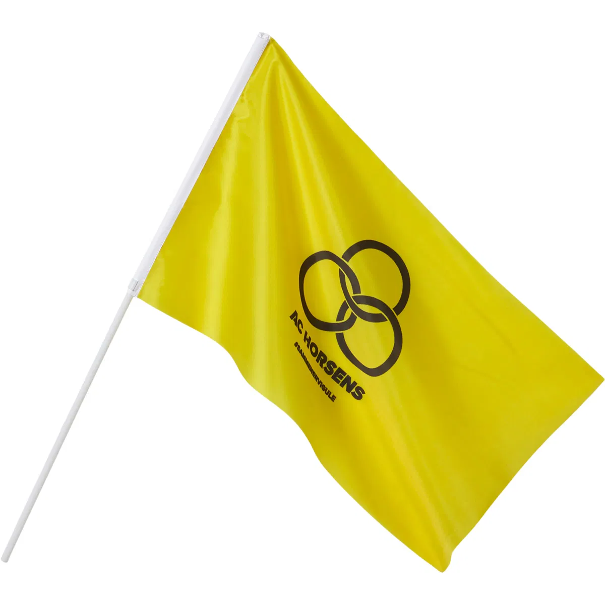 AC Horsens Logo 30x50 cm Flag Gul