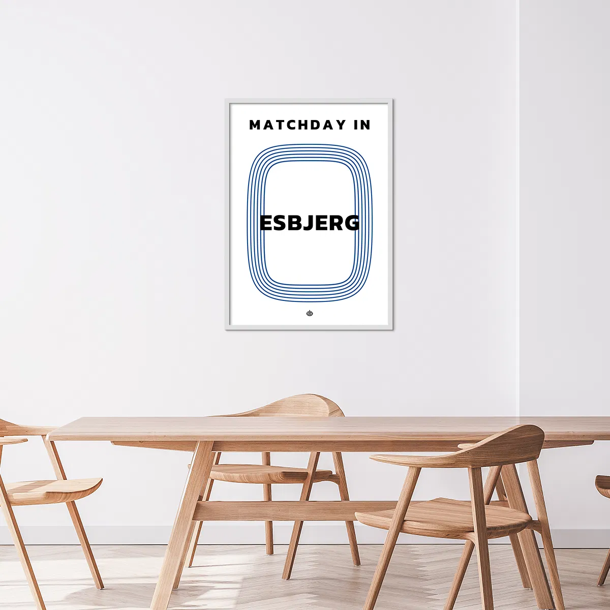 Esbjerg fB Plakat Stadion 50x70 cm Ass