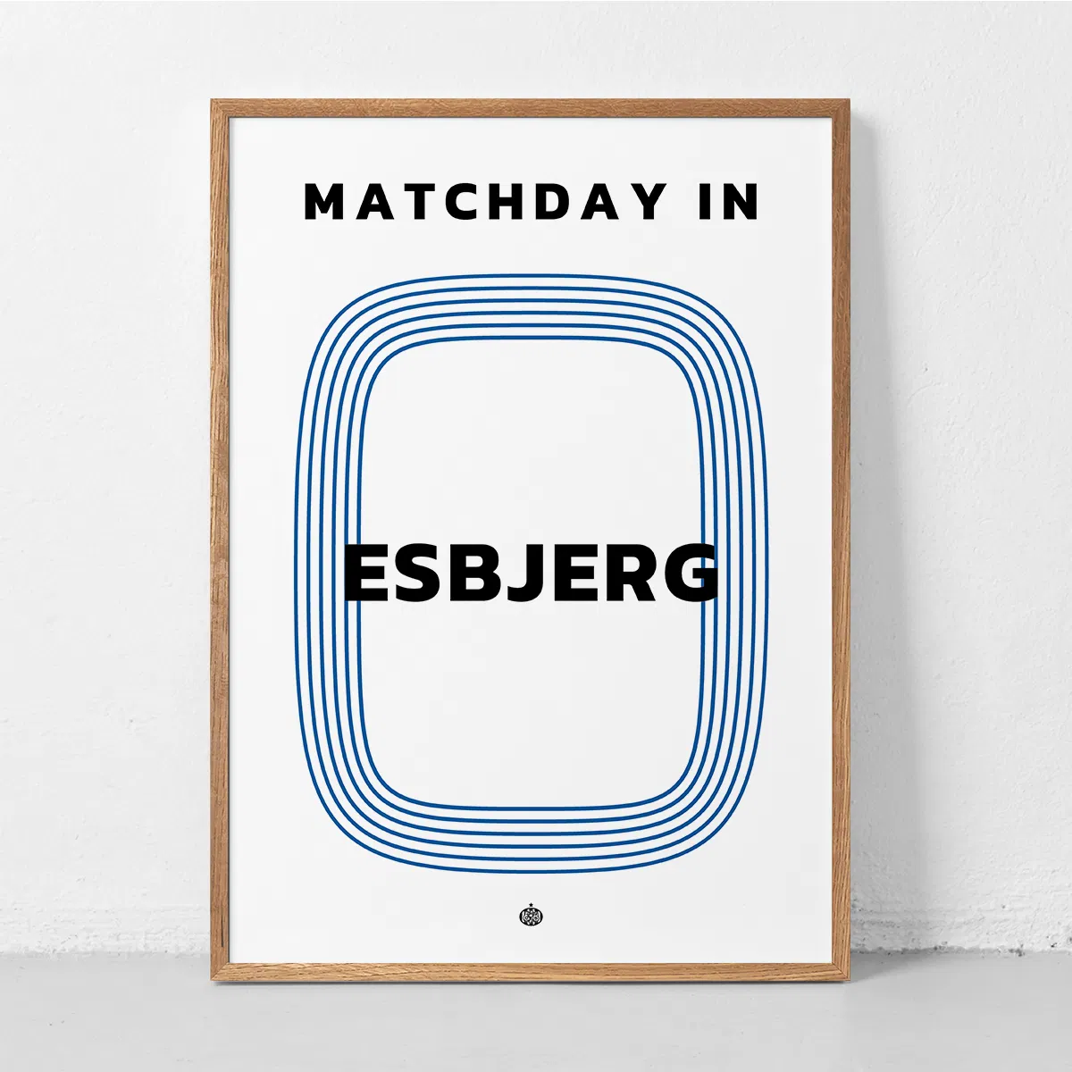 Esbjerg fB Plakat Stadion 50x70 cm Ass