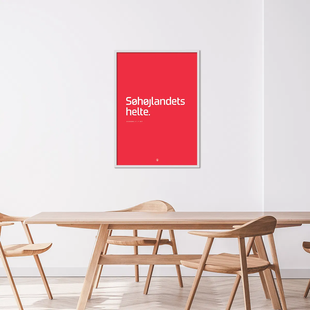 Silkeborg IF Plakat Søhøjlandets Helte 50x70 cm Ass