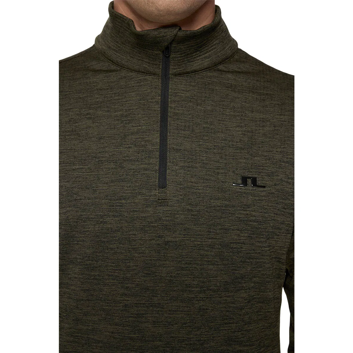 J.Lindeberg Destry 1/4 Zip Golftrøye Herre Green
