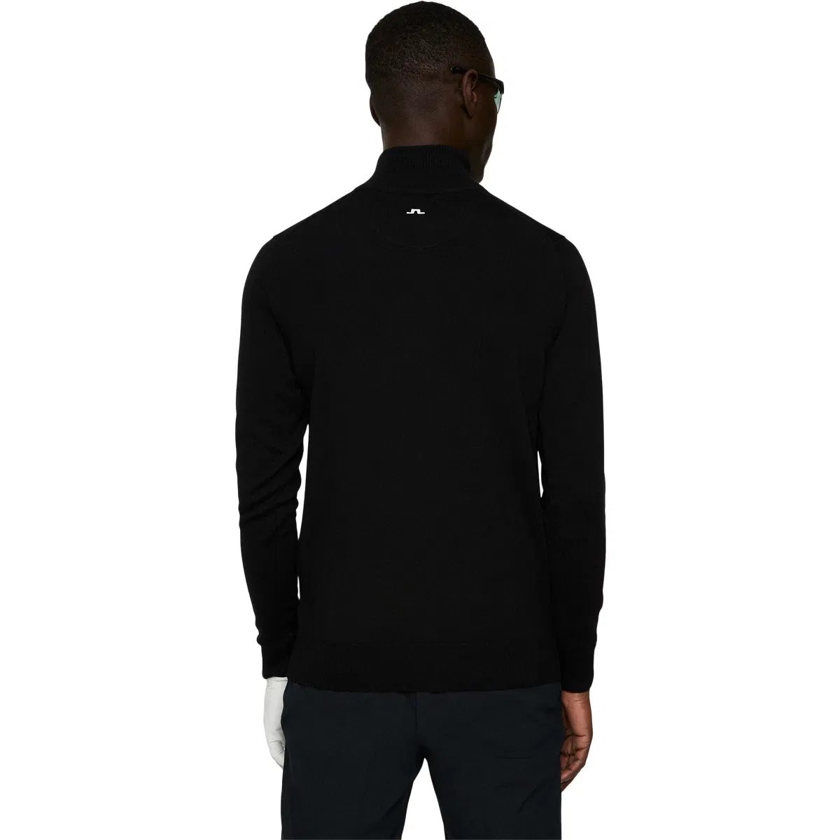 J.Lindeberg Kian 1/2 ZIP Golftrøye Herre Black