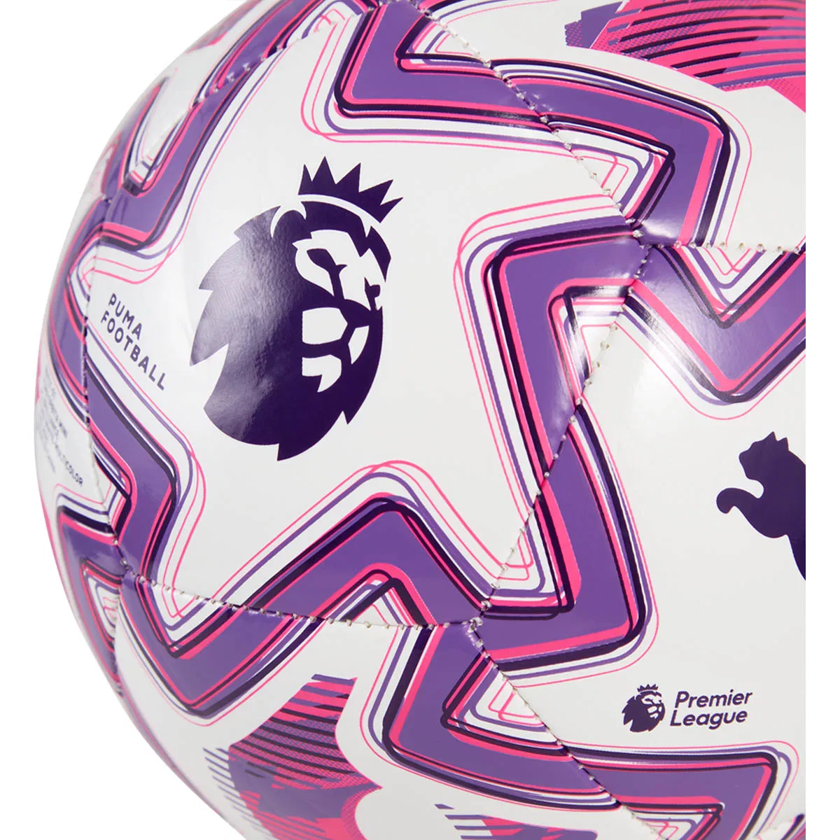PUMA Orbita Mini PL Brilliance Fotball White/Purple