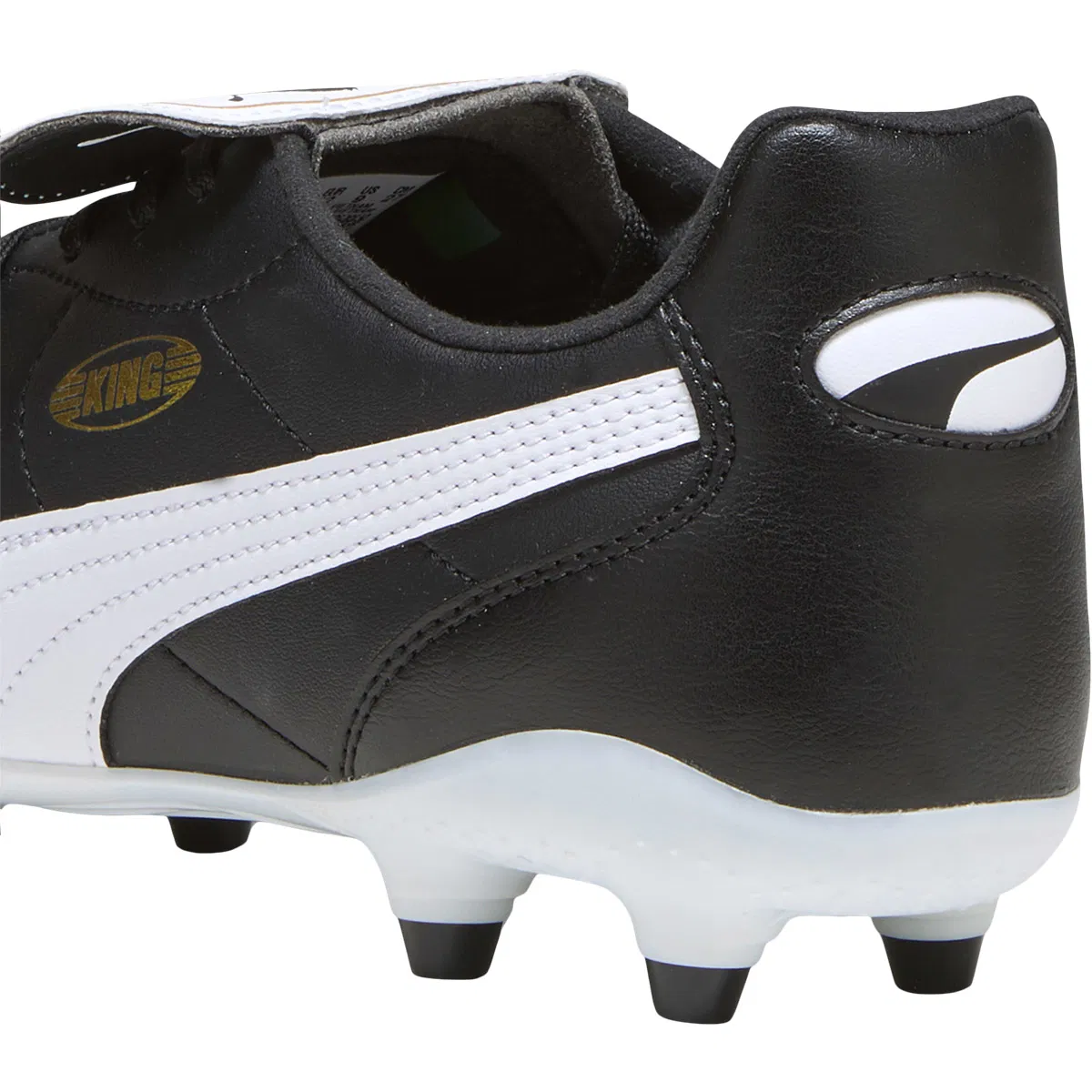 PUMA King Top FG/AG Fodboldstøvler PUMA White-PUMA Black-Poison P