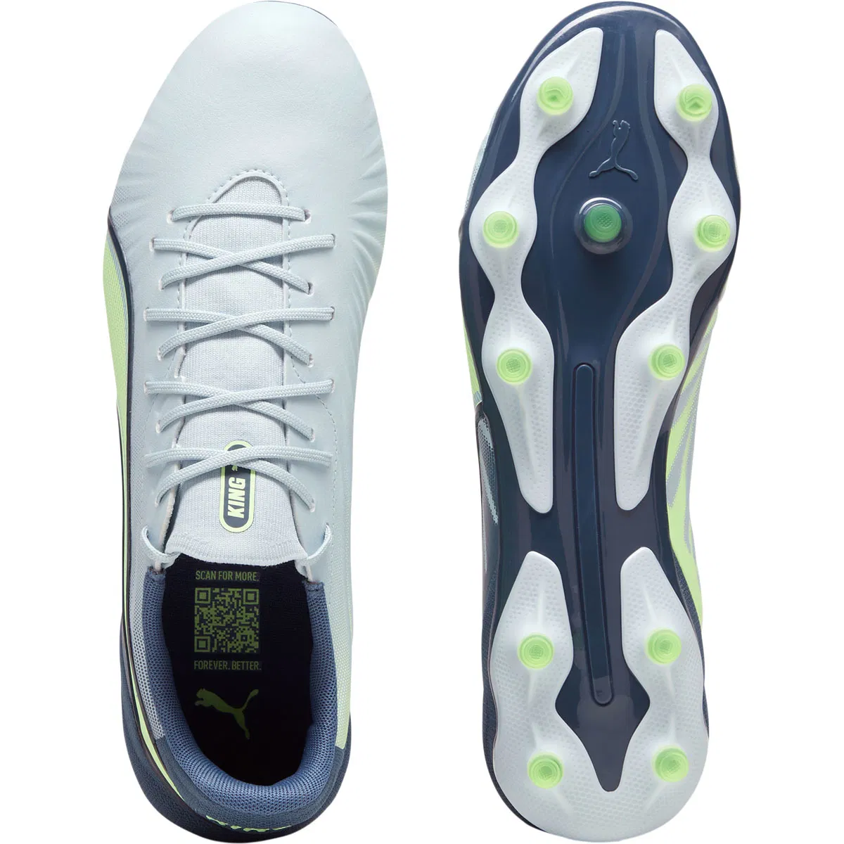 PUMA King Match FG/AG Fodboldstøvler Blue