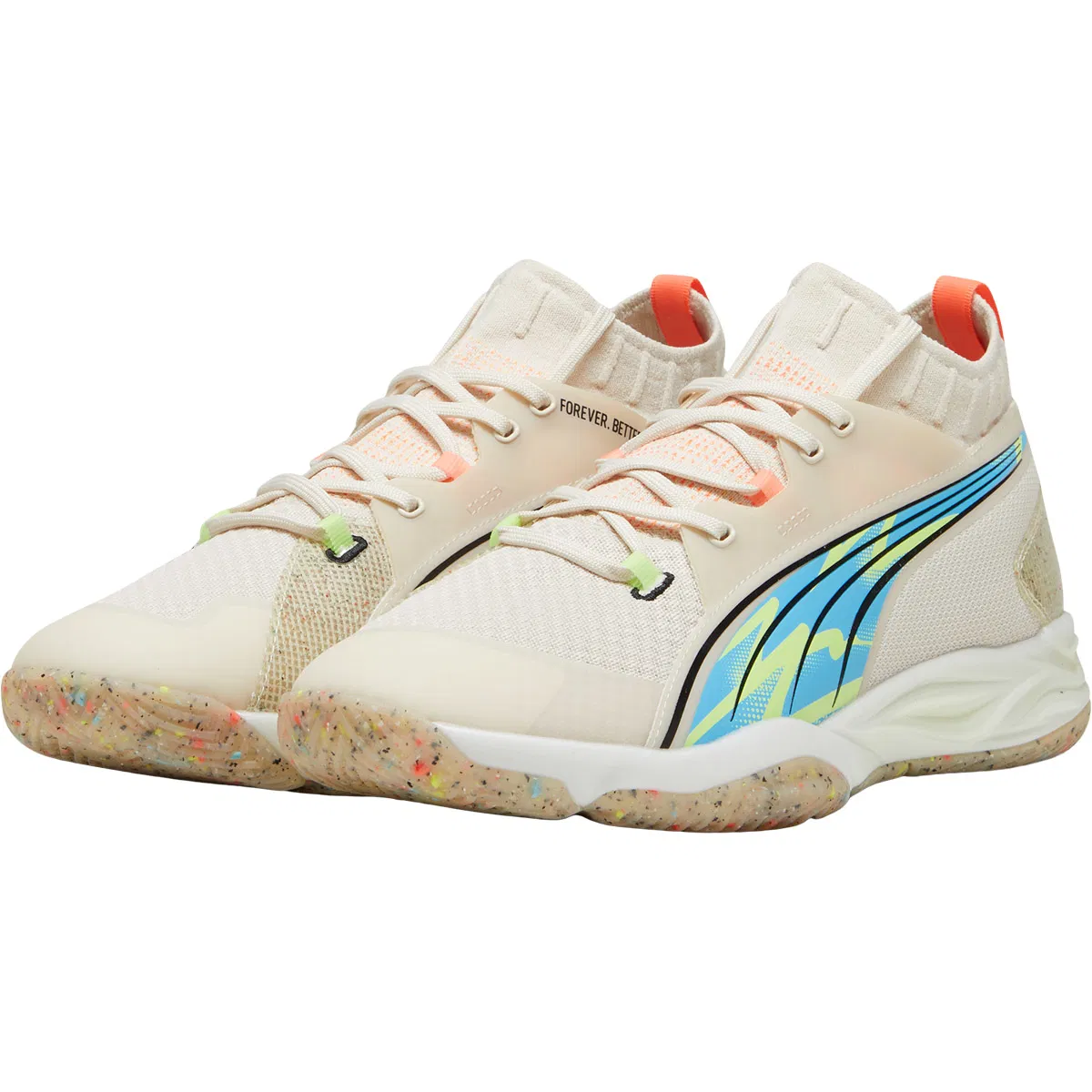 PUMA Eliminate Nitro SQD Forever Better Håndballsko Herre Beige