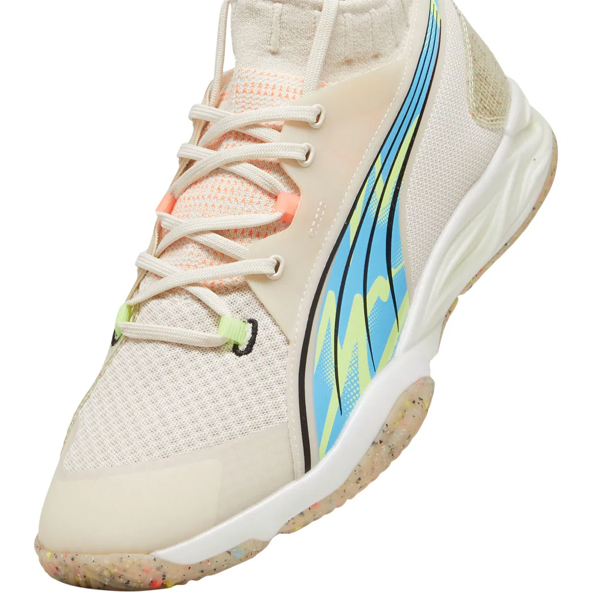 PUMA Eliminate Nitro SQD Forever Better Håndballsko Herre Beige