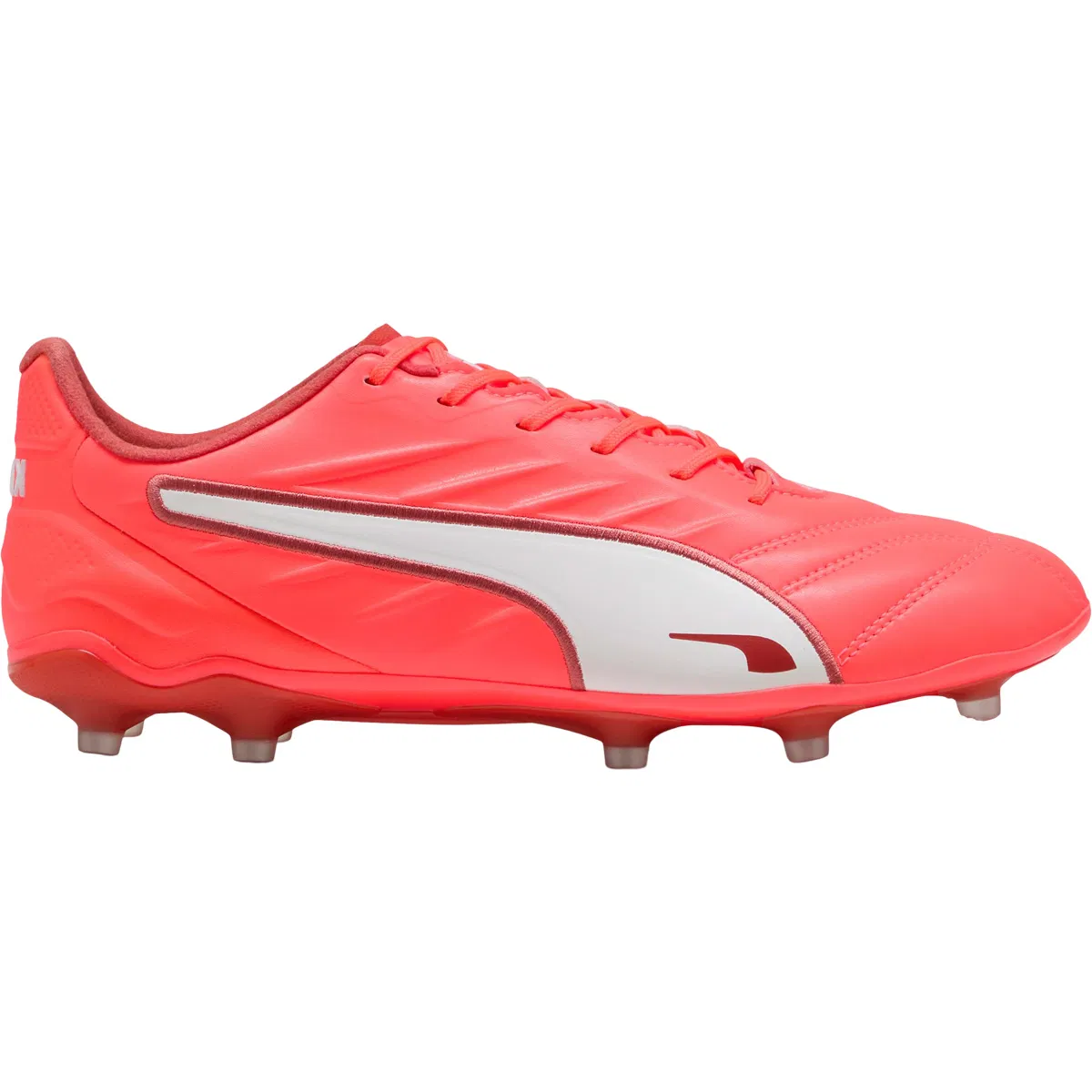 PUMA King Pro FG/AG Fotballsko PUMA White-PUMA Black-Poison P