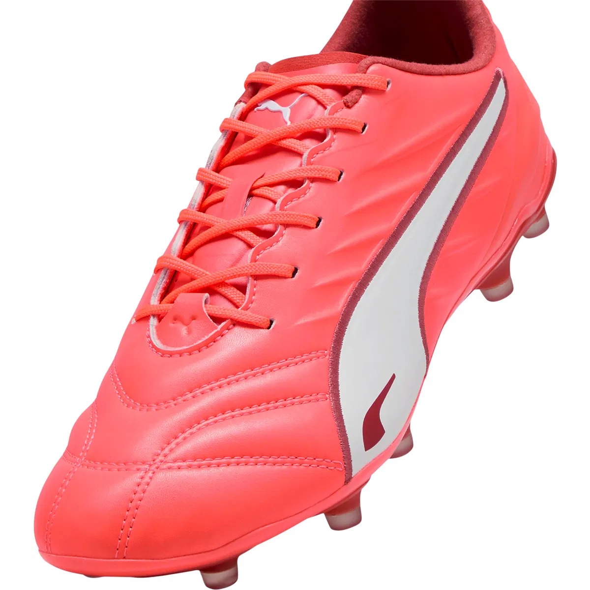 PUMA King Pro FG/AG Fotballsko PUMA White-PUMA Black-Poison P