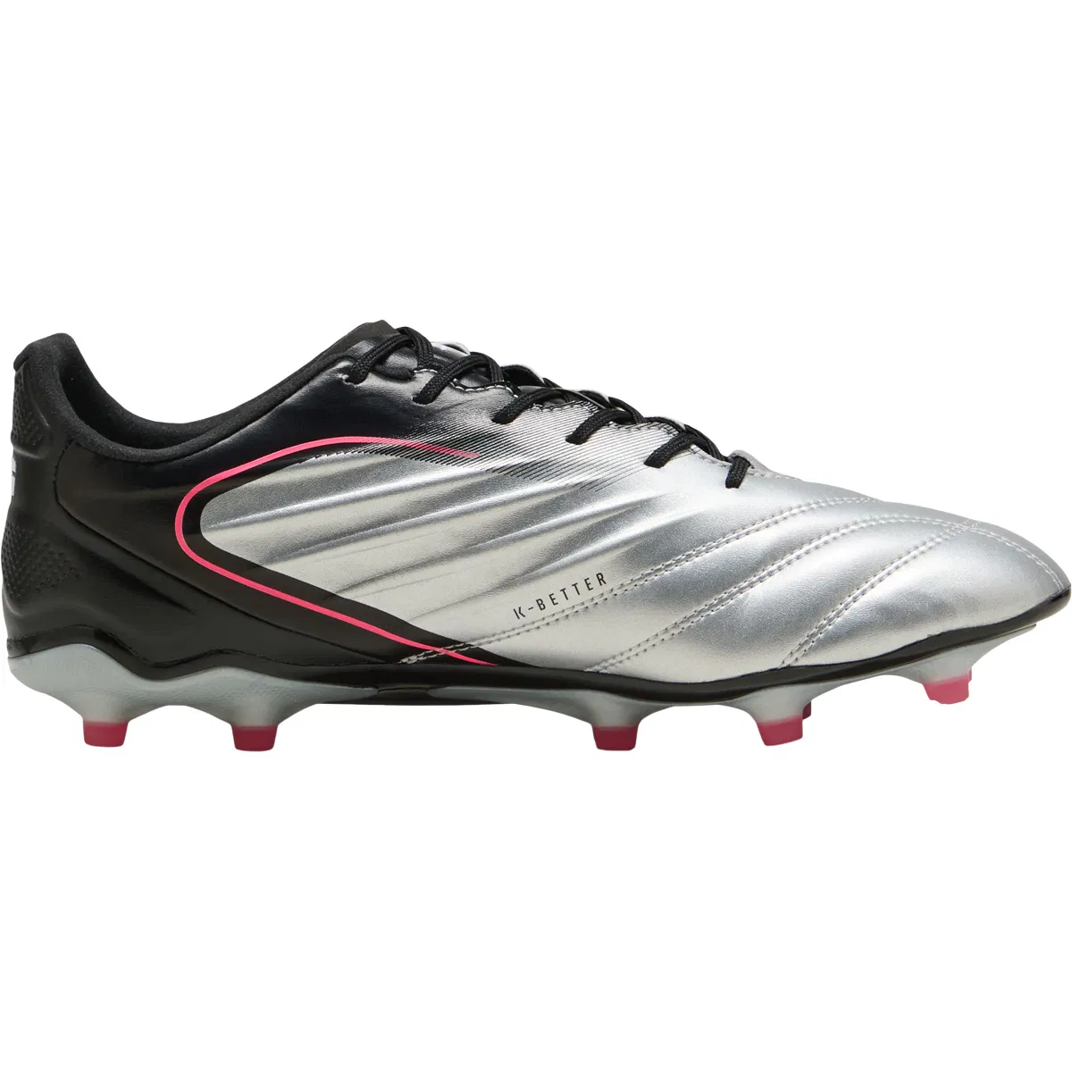 PUMA King Pro FG/AG Fotballsko Silver/Black