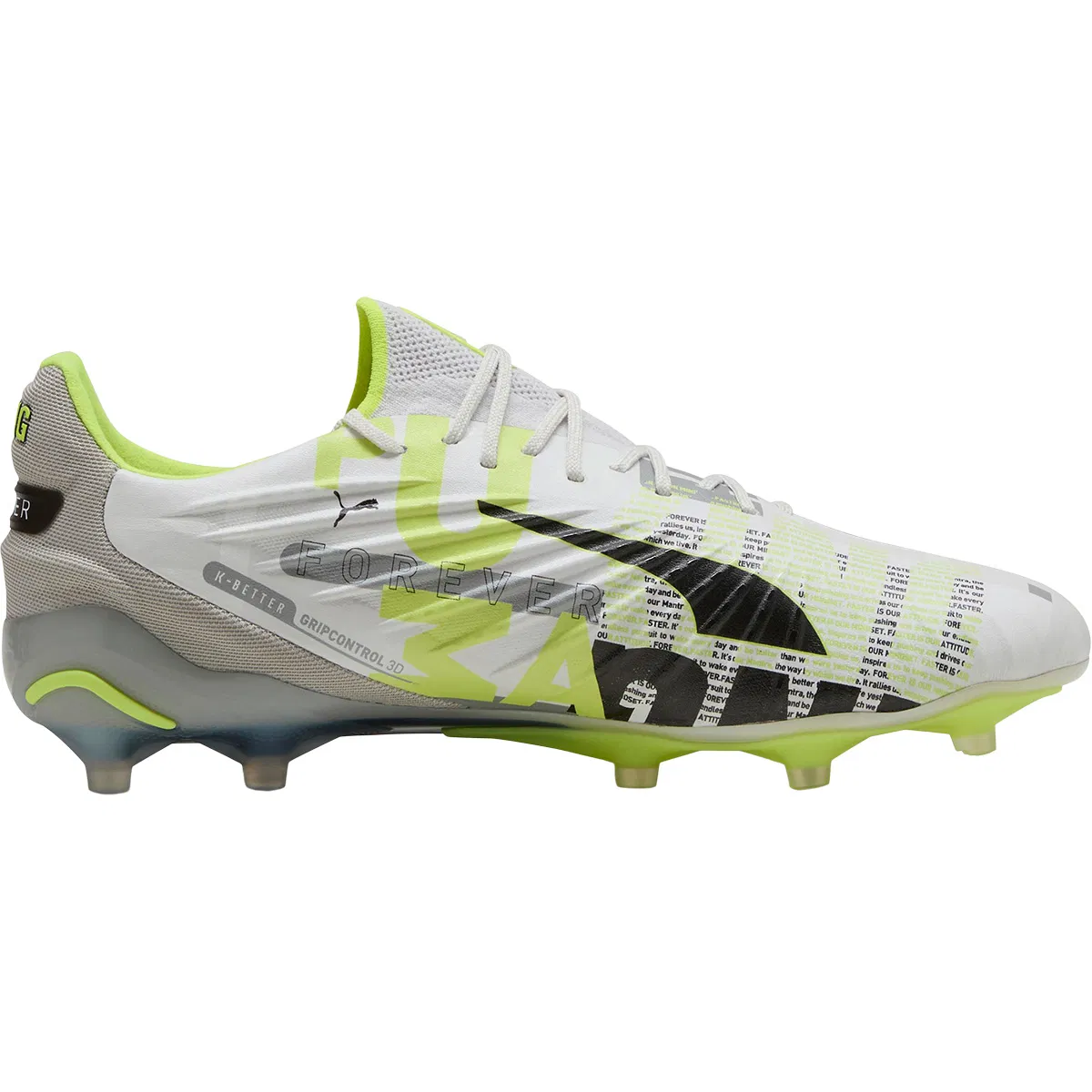 PUMA King Ultimate Forever FG/AG Fotballsko PUMA White-PUMA Black-Poison P
