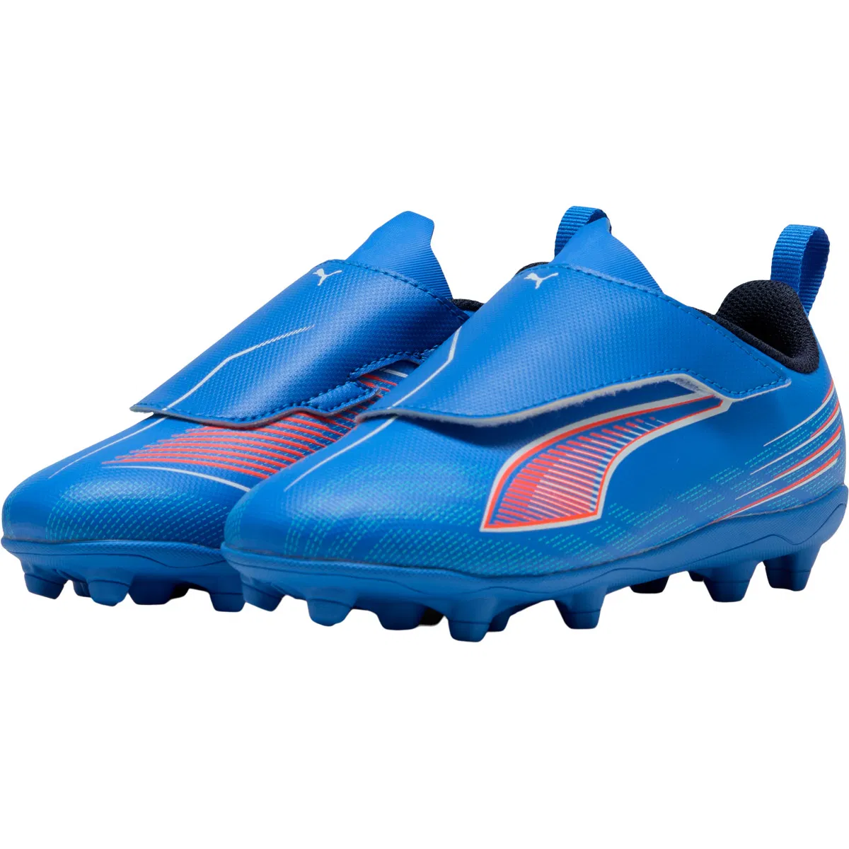 PUMA Ultra 6 Play Velcro FG/AG Fodboldstøvler Børn Blue