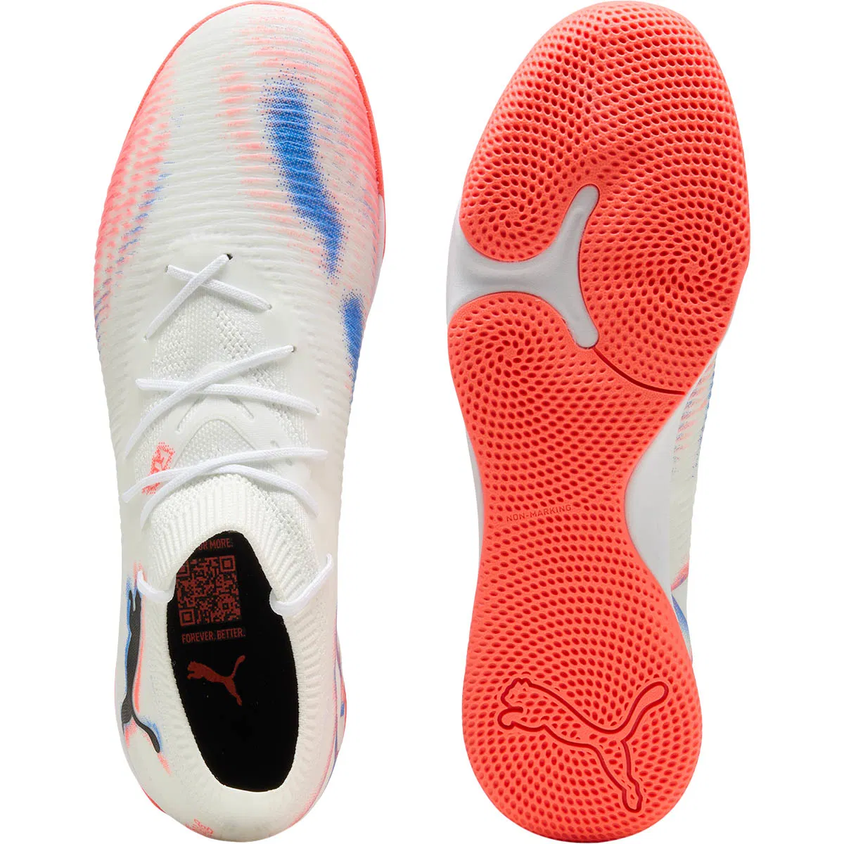 PUMA Future 8 Match Mid IT Fodboldsko White