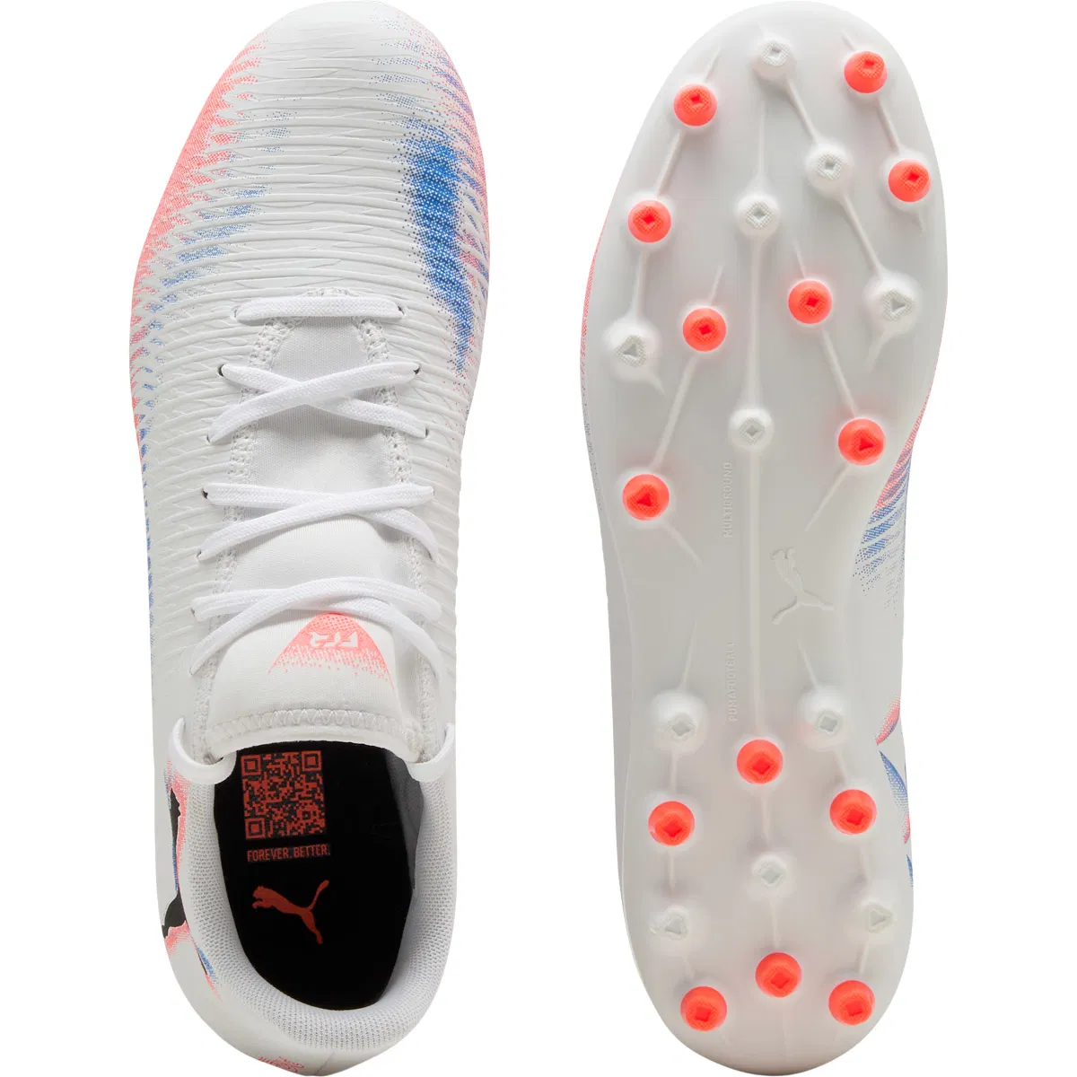 PUMA Future 8 Play MG Fodboldstøvler White