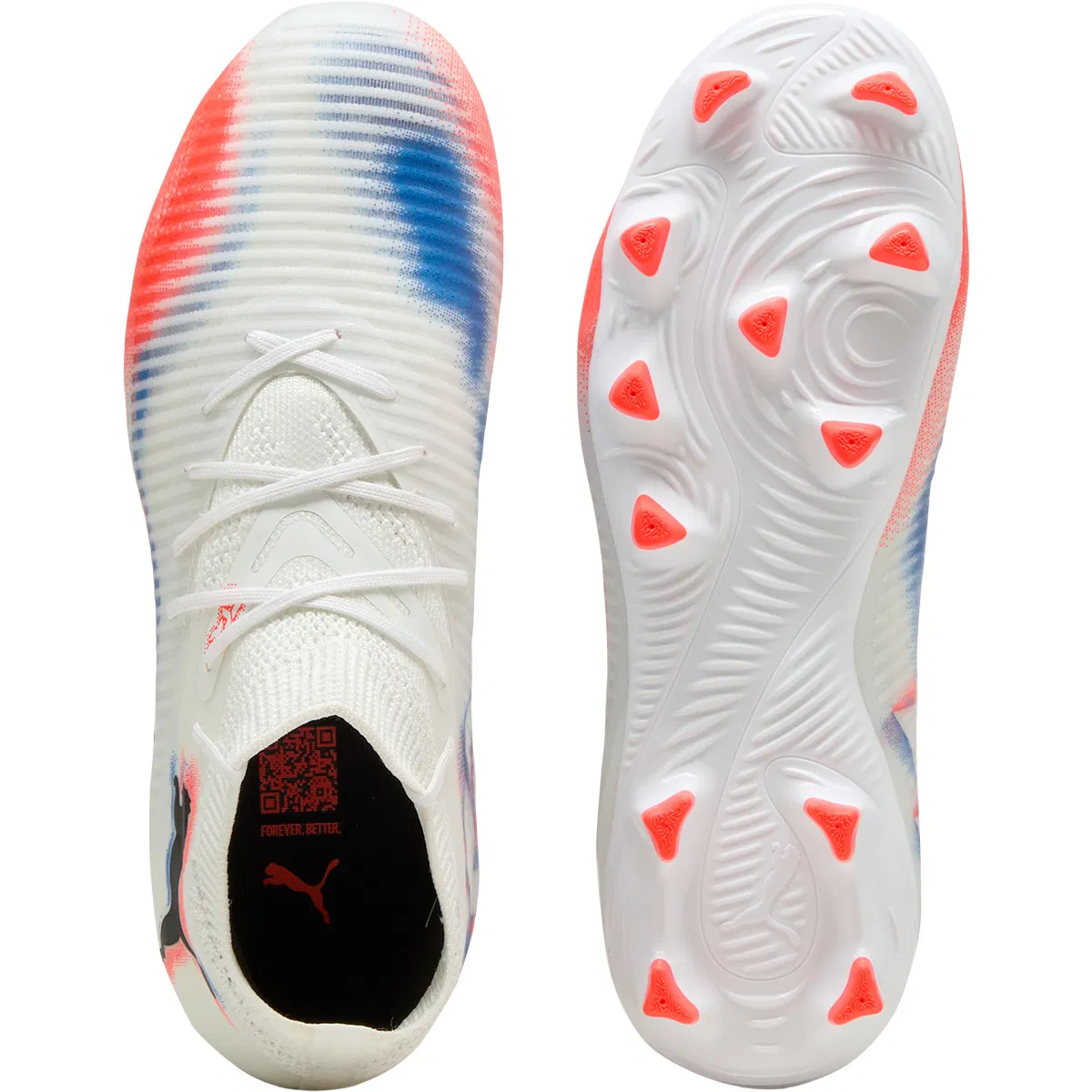 PUMA Future 8 Pro FG/AG Fodboldstøvler Børn White