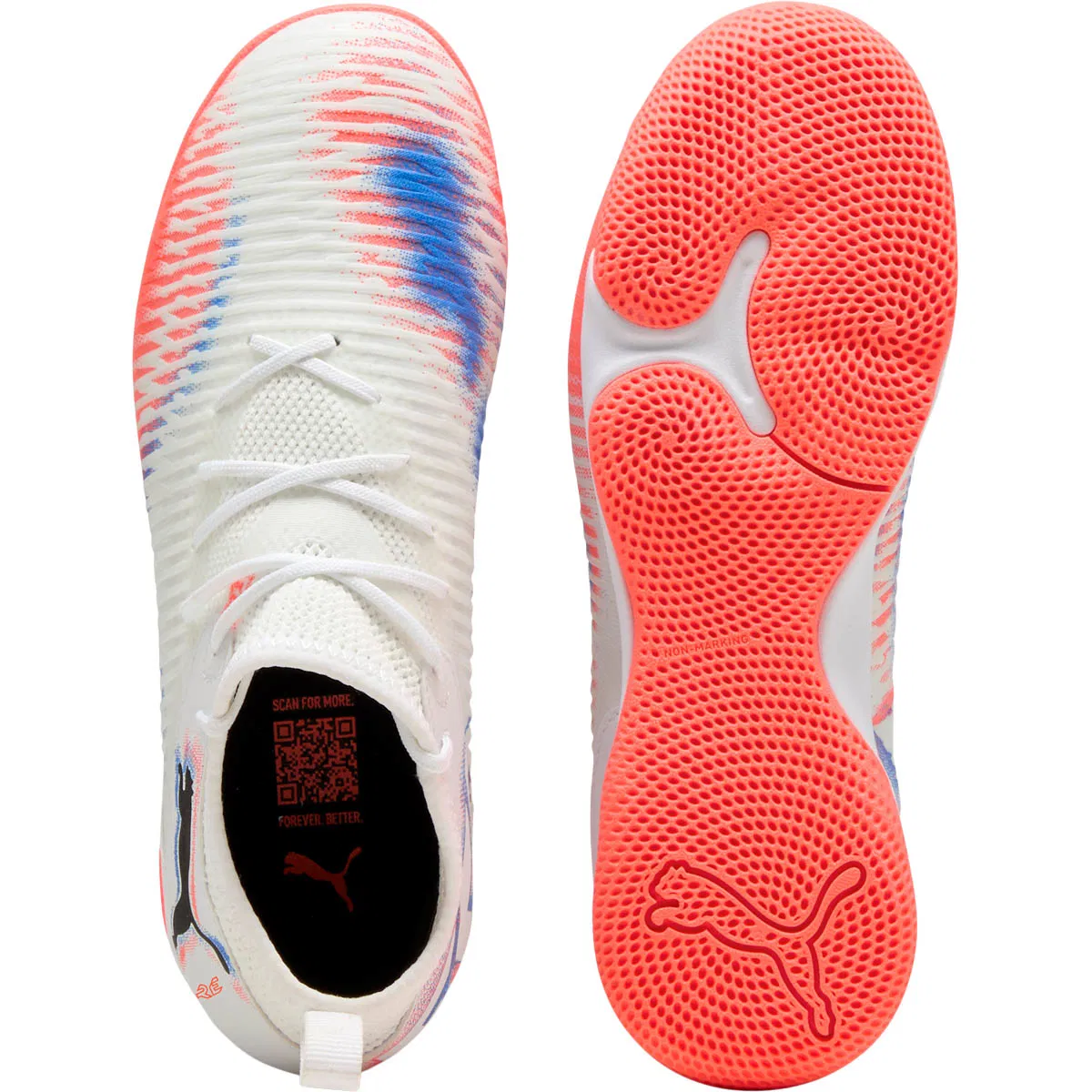 PUMA Future 8 Match Mid IT Fodboldsko Børn White