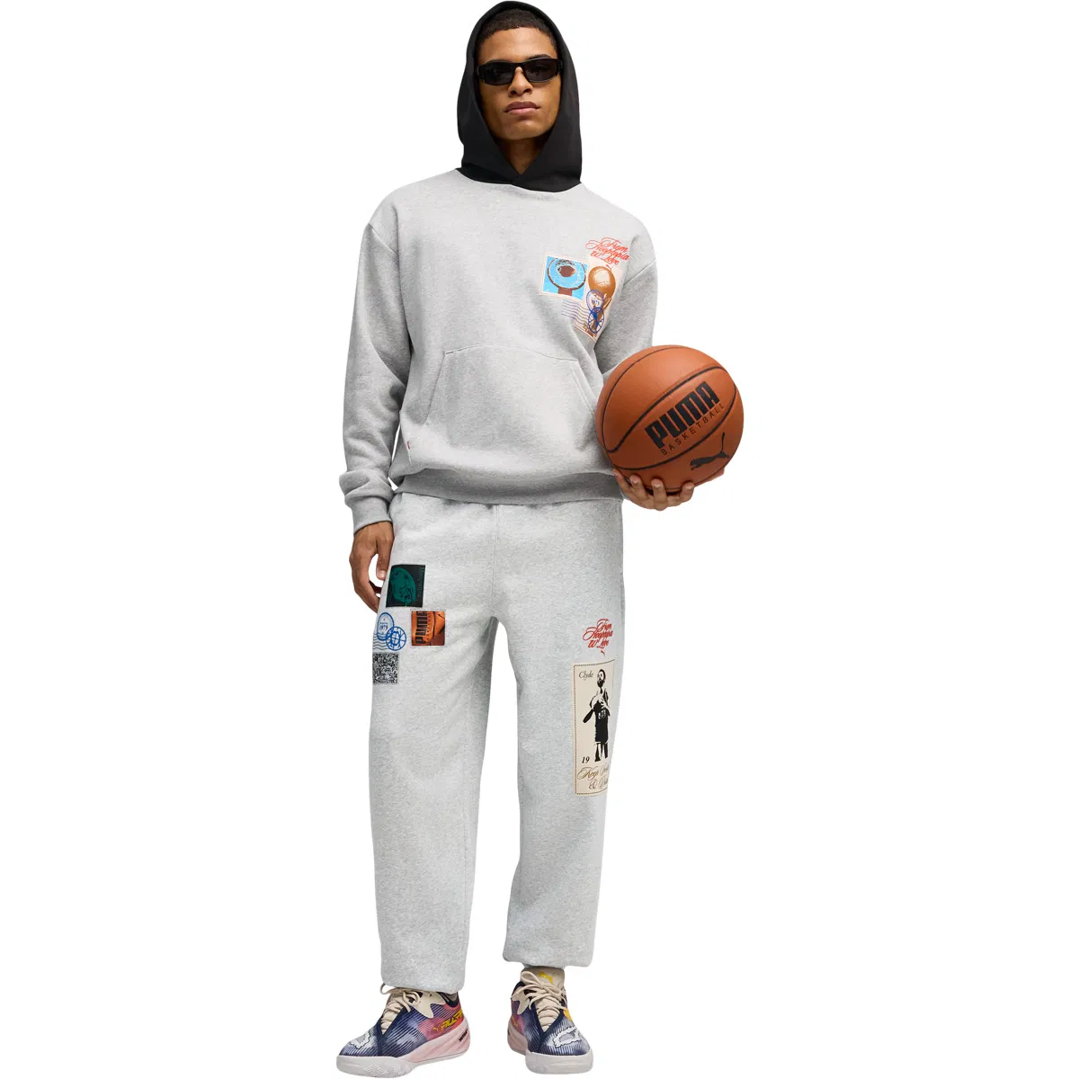 PUMA All-Pro Nitro 2 Hooptopia Basketballsko Herre Multi