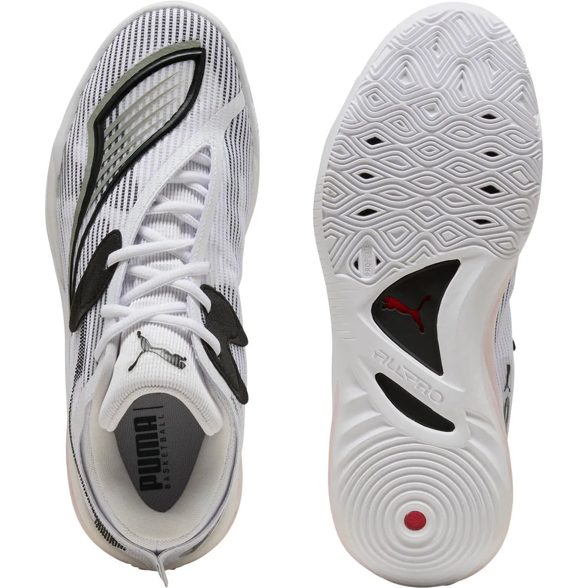 PUMA All-Pro Nitro 2 Basketballsko Herre White