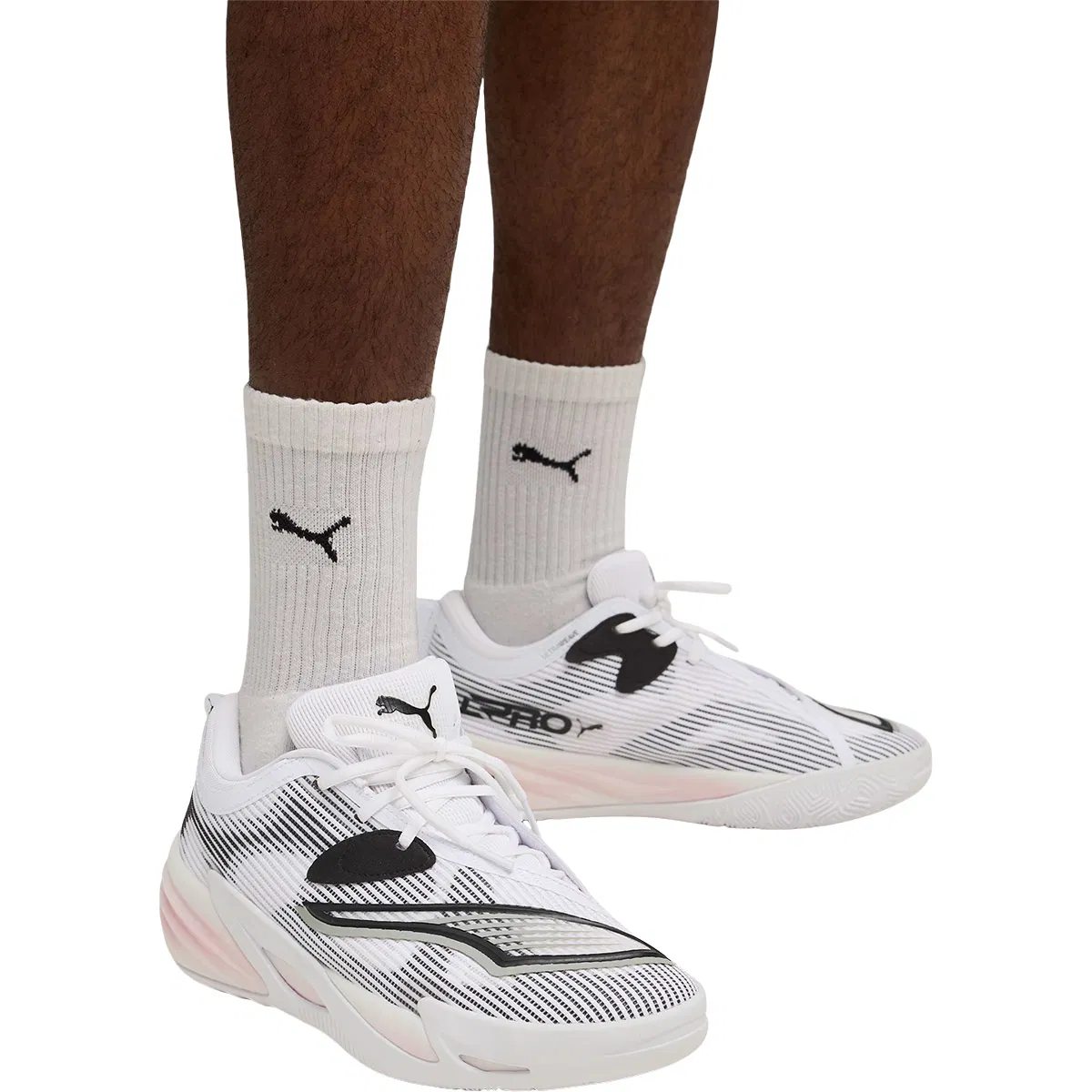 PUMA All-Pro Nitro 2 Basketballsko Herre White