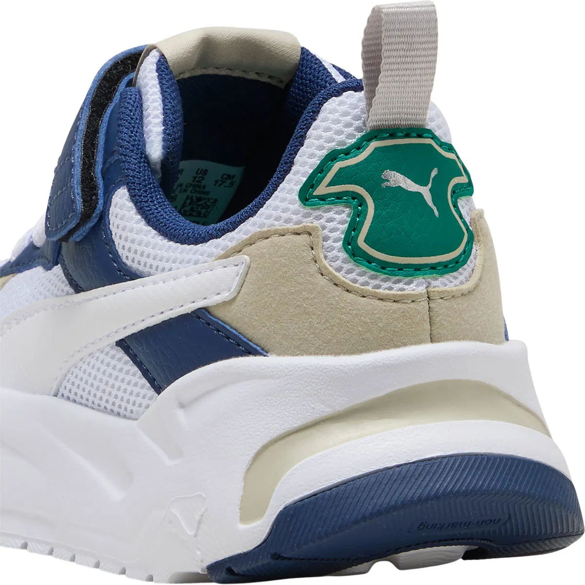 PUMA Trinity AC+ PS Velcro Sneakers Børn White/Blue