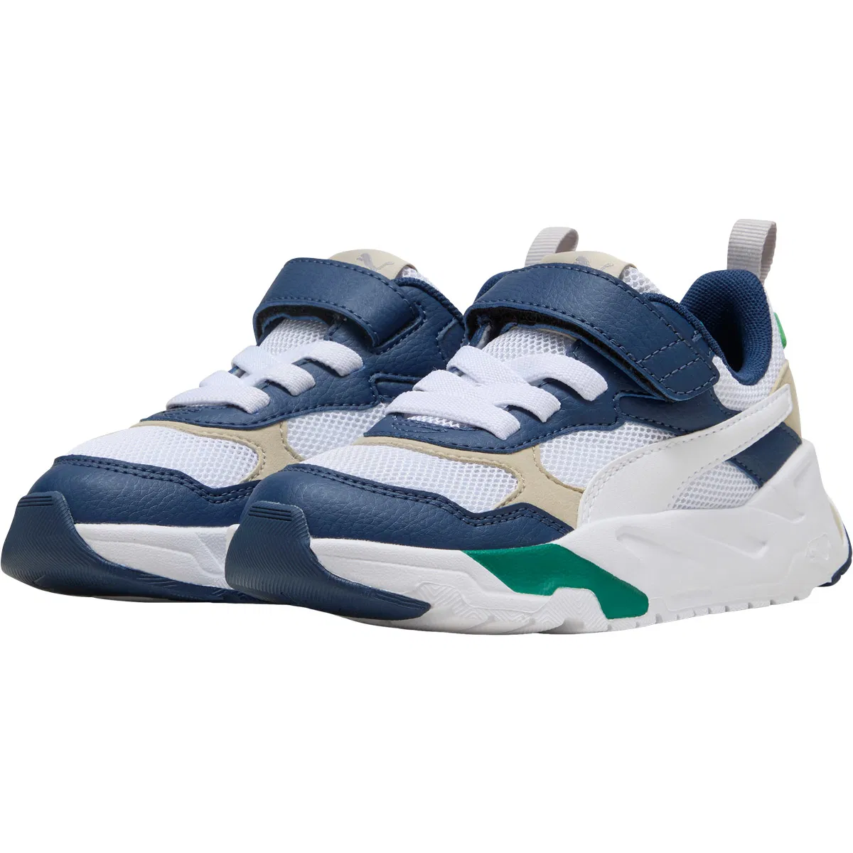 PUMA Trinity AC+ PS Velcro Sneakers Børn White/Blue