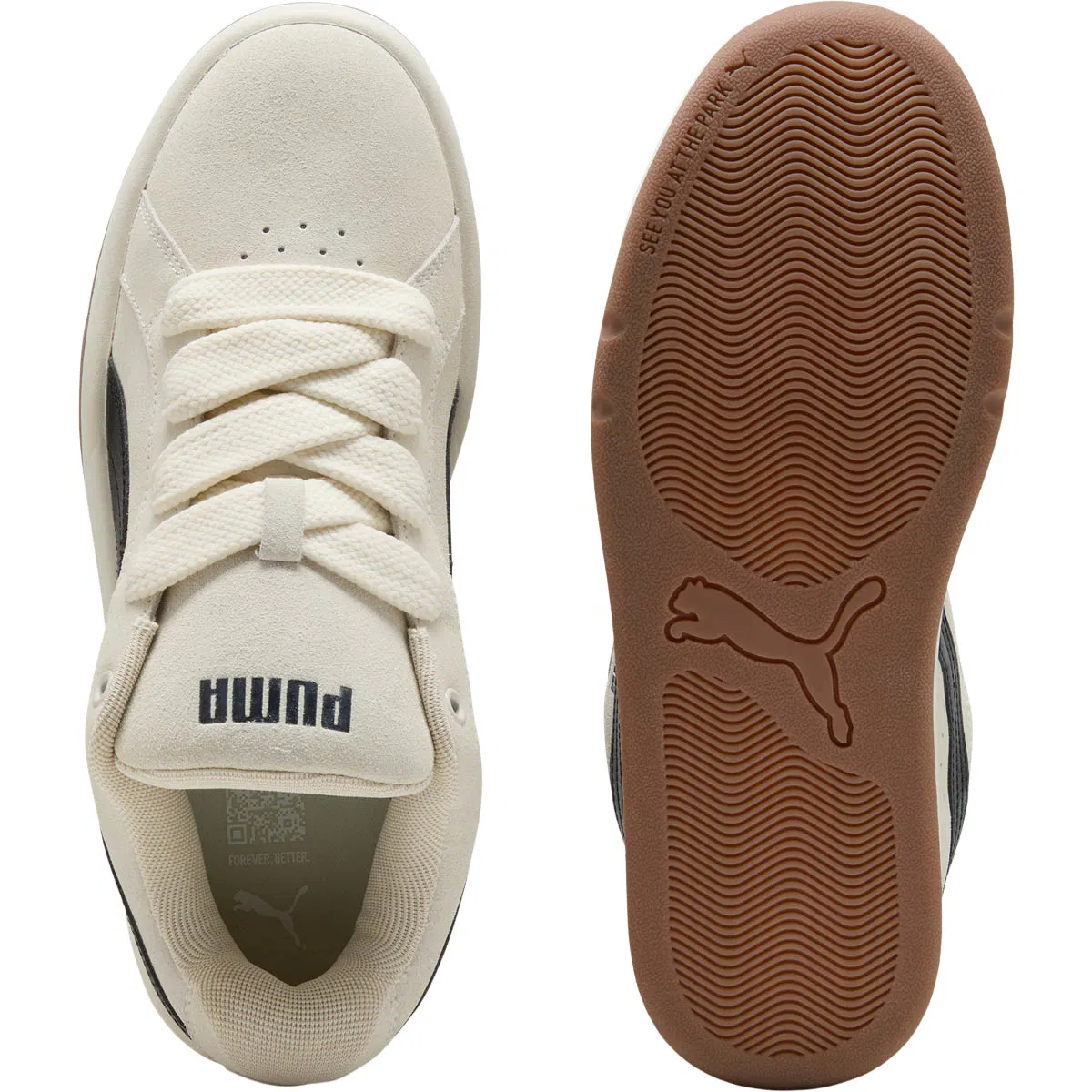 PUMA Park Lifestyle Easy SD Sneakers Dame Beige
