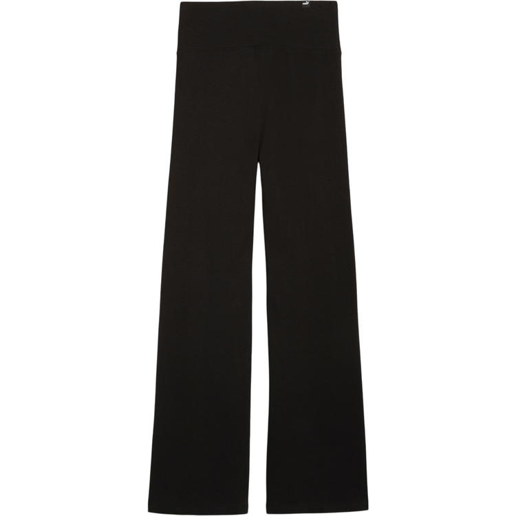 PUMA Essentials+ Straight Leggings Dame PUMA White-PUMA Black-Poison P