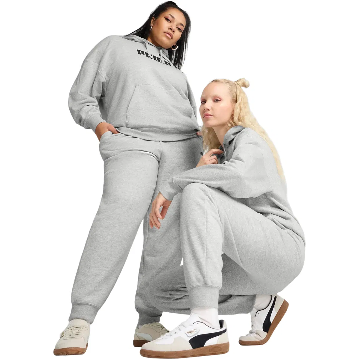 PUMA Essential No. 1 Logo Comfort Joggingbukser Dame Grey