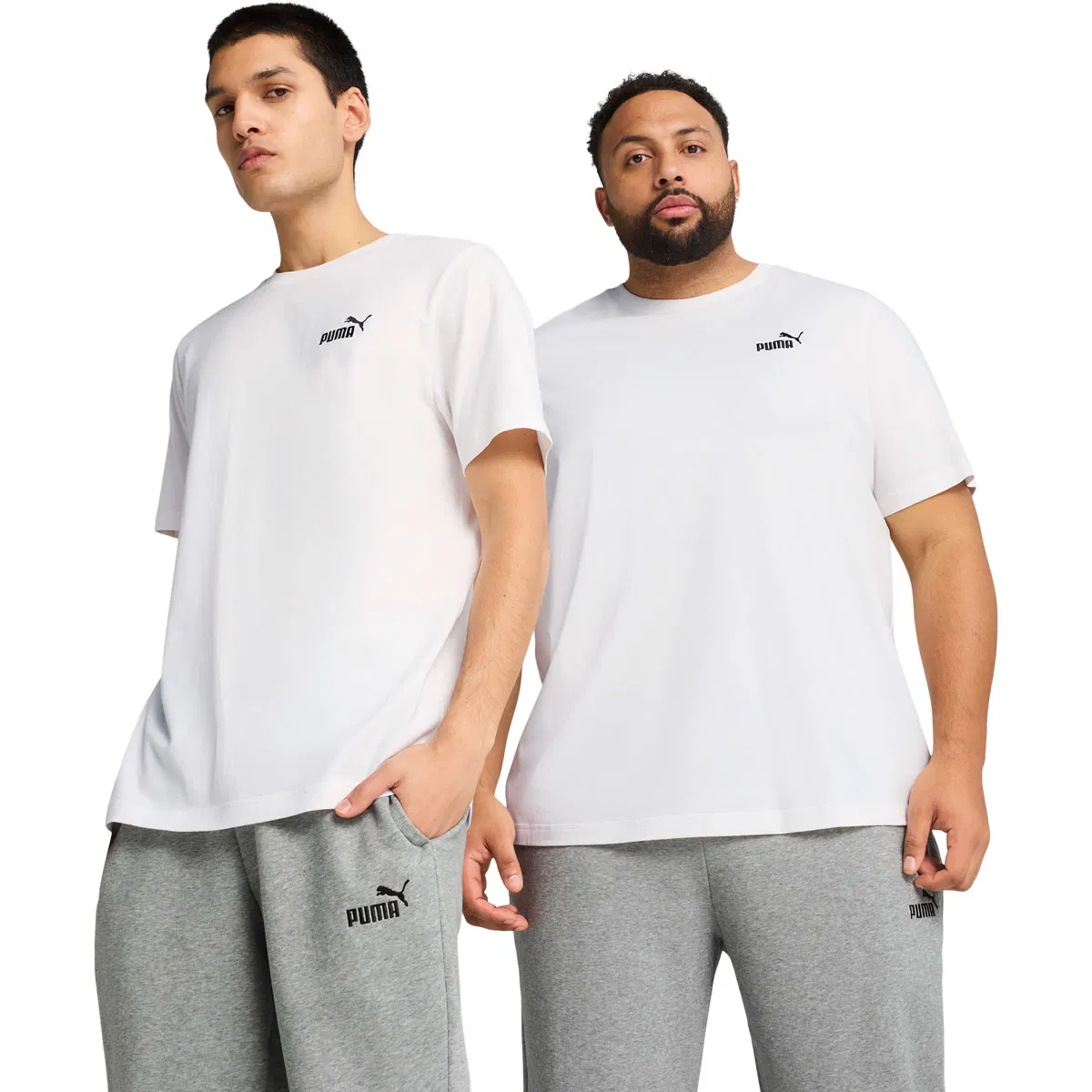PUMA Essential No. 1 Logo T-shirt Herre PUMA White