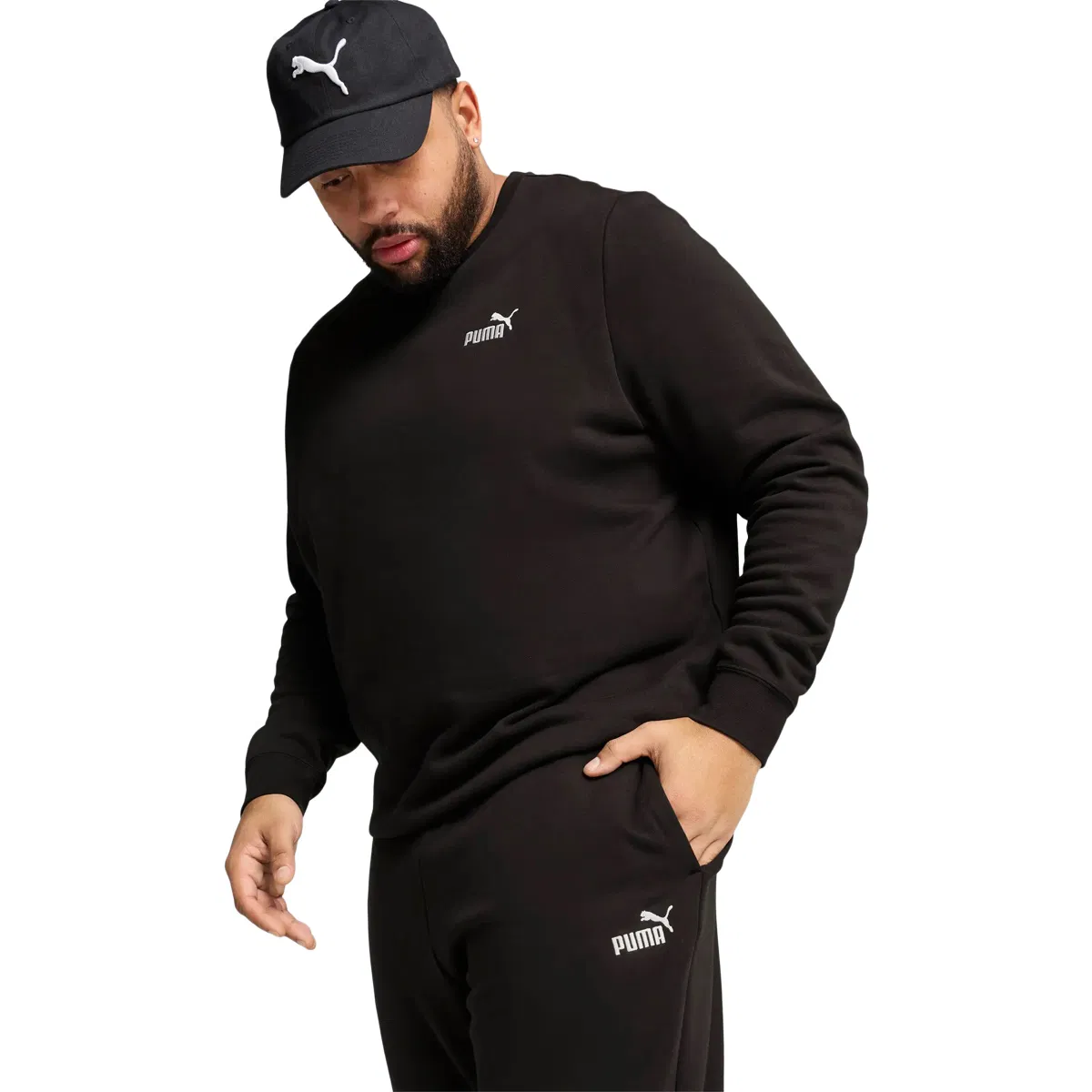 PUMA Essential No. 1 Logo Joggingbukser Herre PUMA Black