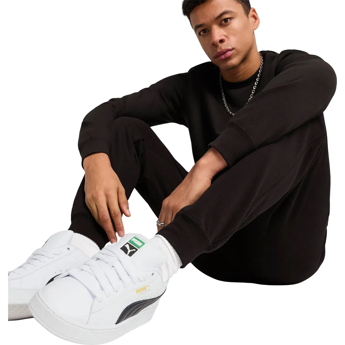 PUMA Essential No. 1 Logo Joggingbukser Herre PUMA Black