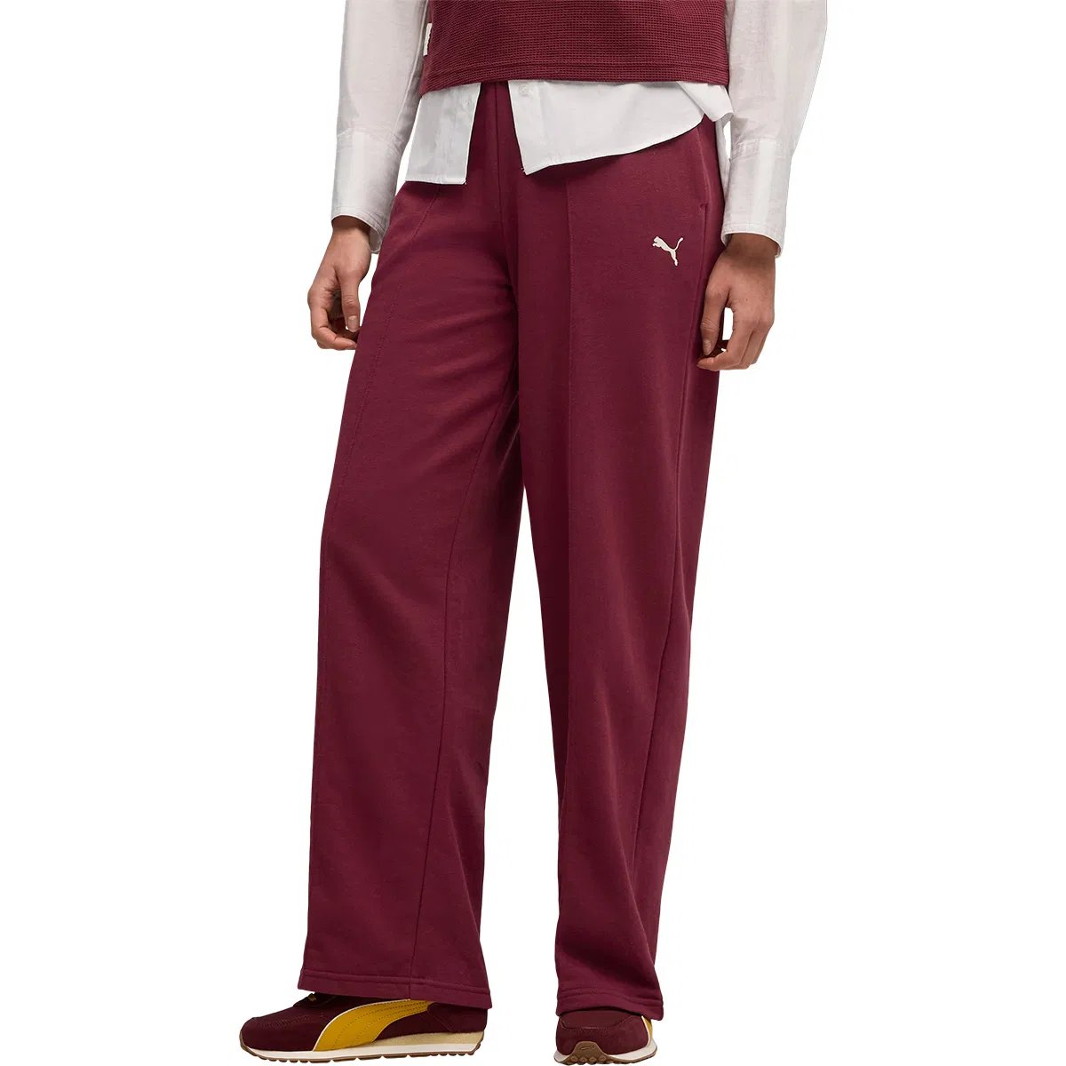 PUMA Class Comfort Pinnacle High Waist Joggingbukser Dame Bordeaux