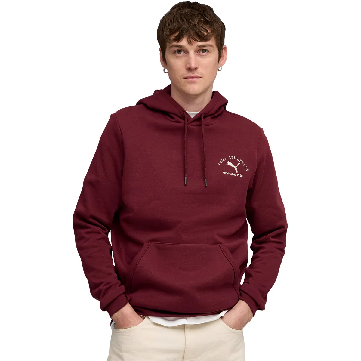PUMA Class Graphic Hættetrøje Herre Bordeaux