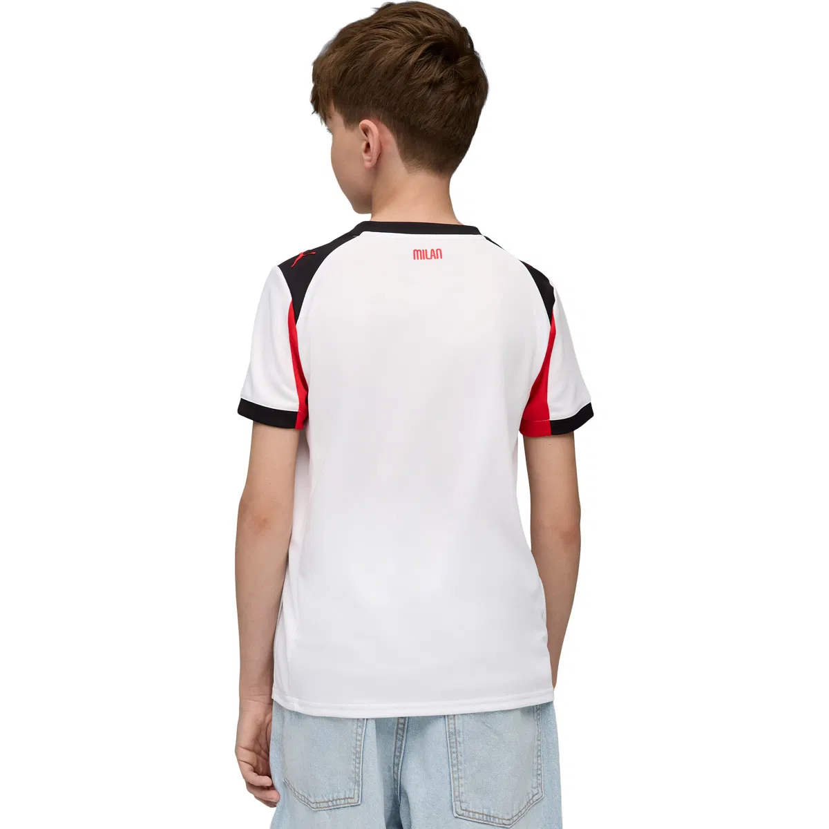AC Milan Udebanetrøje 25/26 Børn White