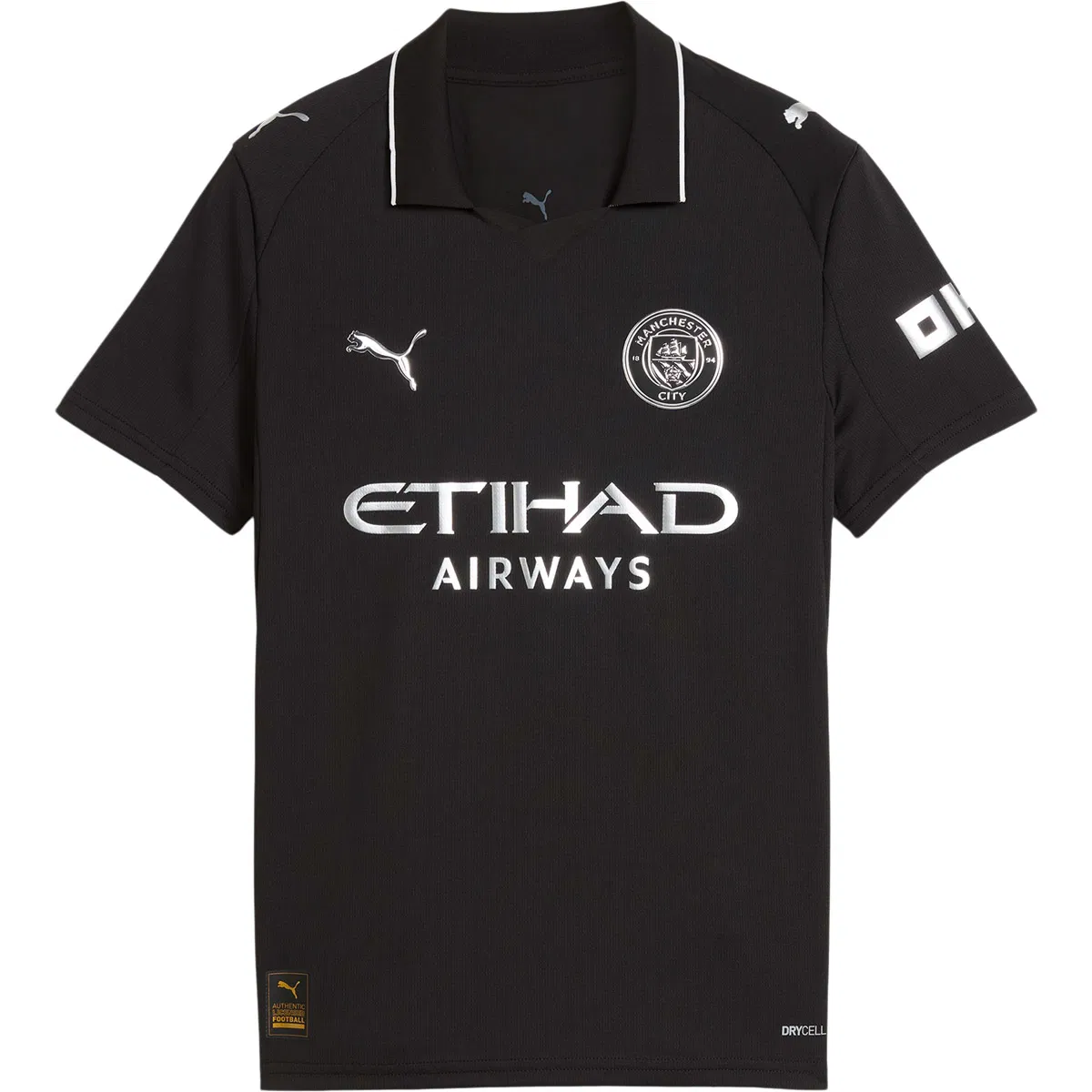 Manchester City FC Udebanetrøje 25/26 Børn Black