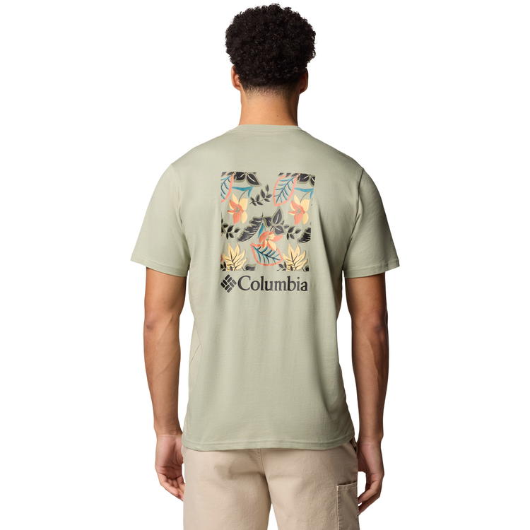 Columbia North Cascades T-skjorte Herre Safari, Dark Stone