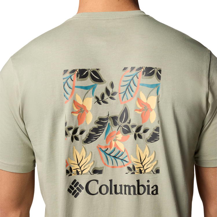 Columbia North Cascades T-skjorte Herre Safari, Dark Stone