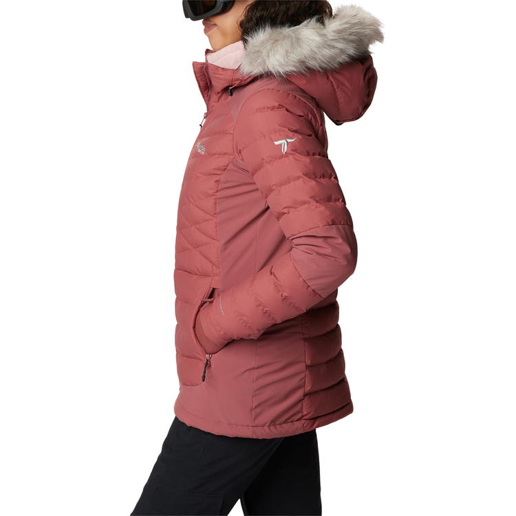 Columbia Bird Mountain II Skijakke Dame Wild Rose, Bordered Beauty Gra