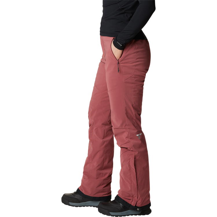 Columbia Backslope III Skibukser Dame Wild Rose, Bordered Beauty Gra