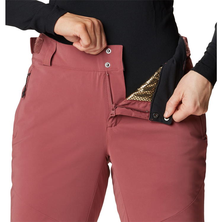 Columbia Backslope III Skibukser Dame Wild Rose, Bordered Beauty Gra