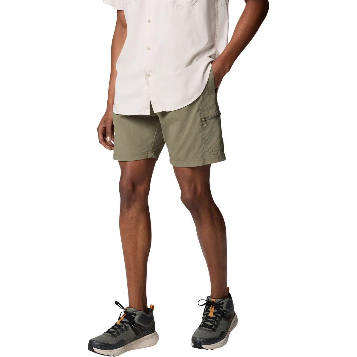 Columbia Mountaindale Cargo Vandreshorts Herre Stone Green