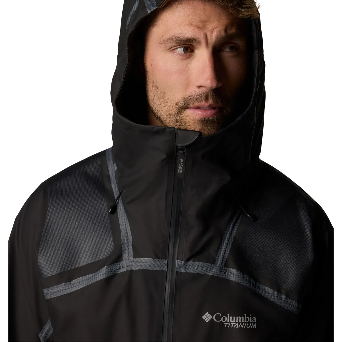 Columbia Whistler Peak Shell Jakke Herre BLACK