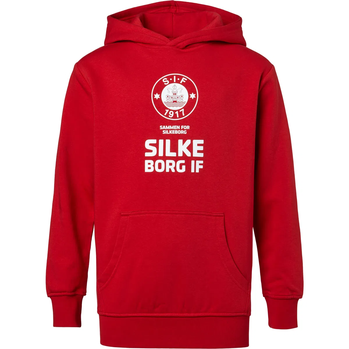 Silkeborg IF Fan Hættetrøje Børn Rød