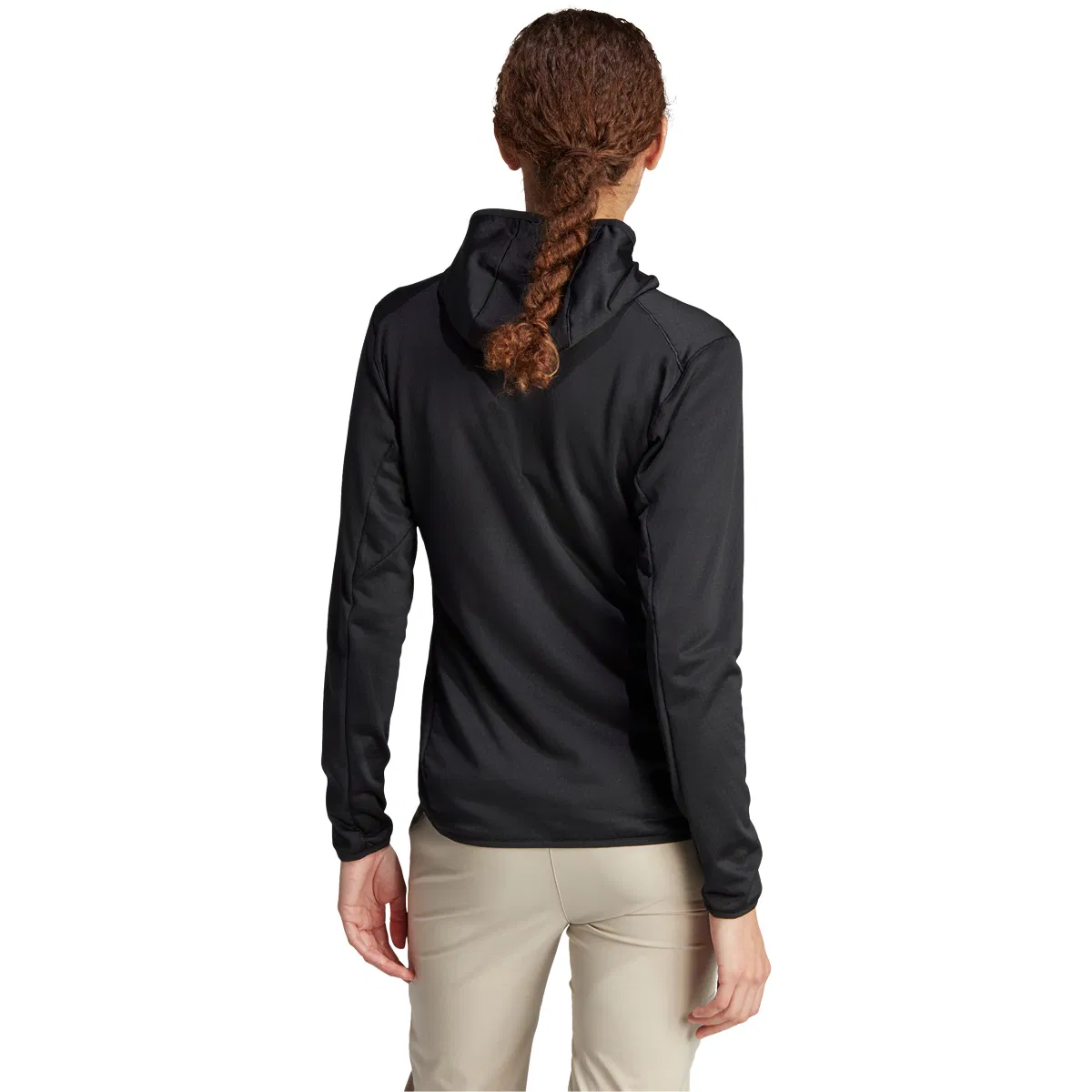 adidas Terrex Xperior Light Fleece Hættetrøje Dame BLACK/WHITE/BLACK