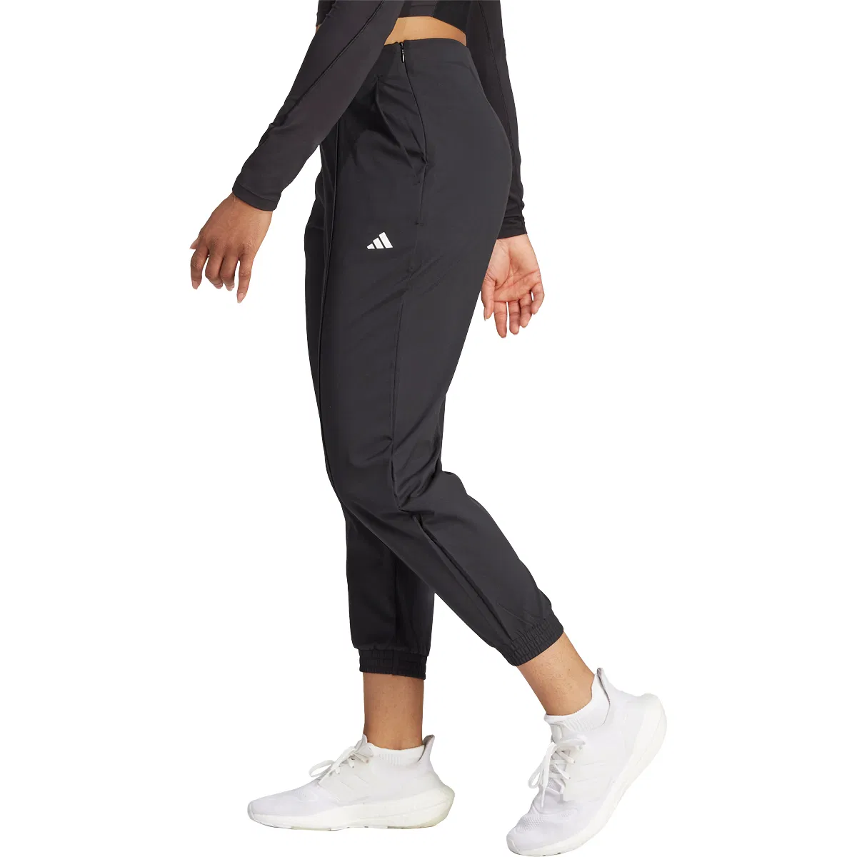 adidas Train Essentials 7/8 Træningsbukser Dame BLACK/WHITE/BLACK