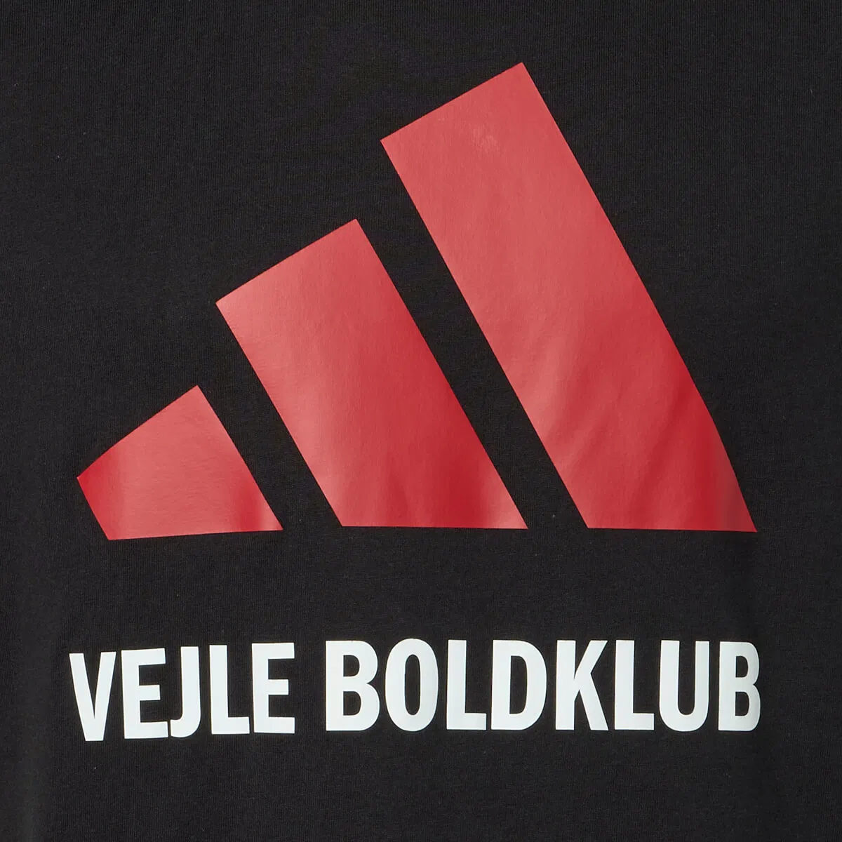 Vejle Boldklub Logo T-shirt Sort
